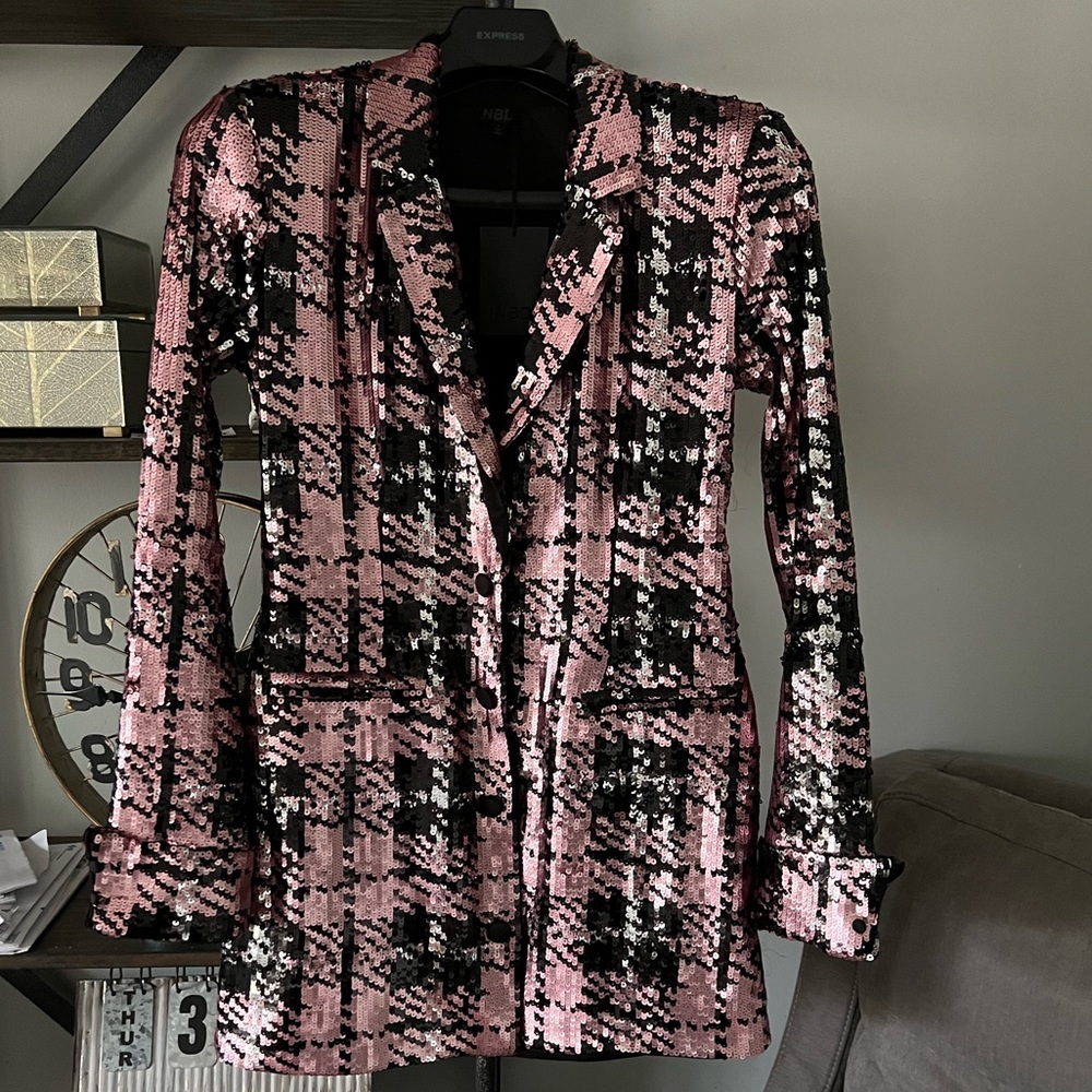 Sequin Blazer dress